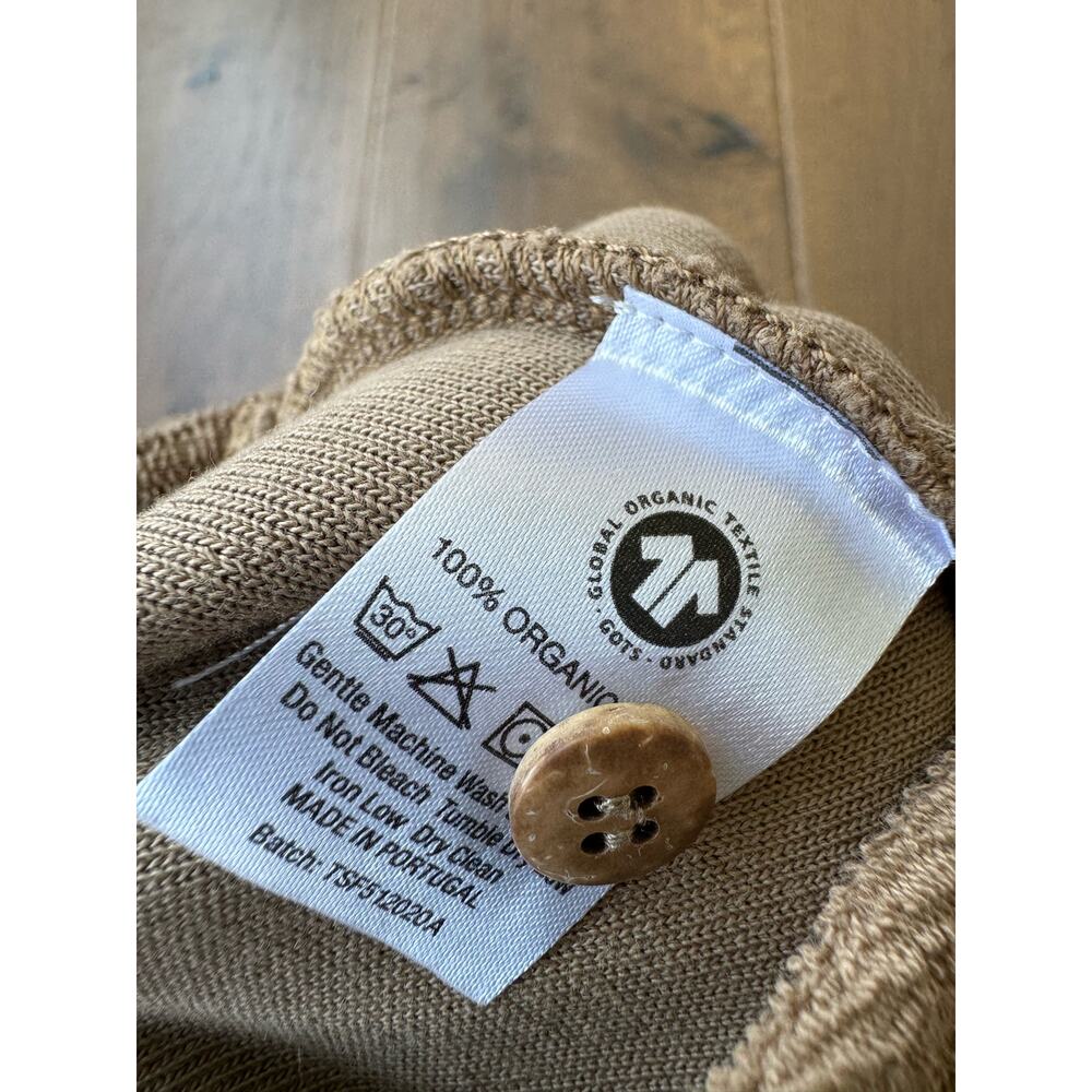 The Simple Folk Journey Romper Fleece One Piece Walnut Brown Buttons 8-9 y NWT - Picture 4 of 5